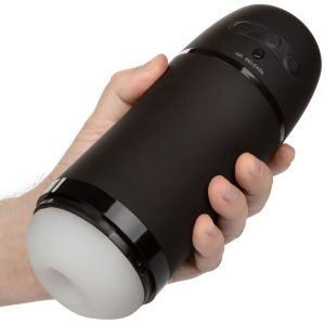 CALEXOTICS - OPTIMUM POWER MASTURBADOR CON VIBRACIÓN Y ONDAS ESTIMULADORAS