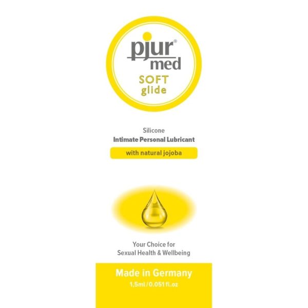 PJUR - MED SOFT GLIDE LUBRICANTE SILICONA 1.5 ML