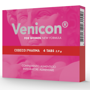 COBECO - VENICON SUPLEMENTO LIBIDO MUJER 4 CÁPSULAS