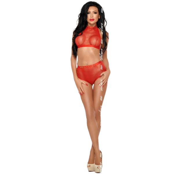 ME-SEDUCE - MONA SET ROJO L/XL