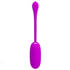 PRETTY LOVE - JULIUS HUEVO VIBRADOR IMPERMEBLE & RECARGABLE MORADO