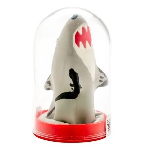 CONDOMERIE - PRESERVATIVO DECORATIVO PINTADO A MANO TIBURÓN MODELO 1