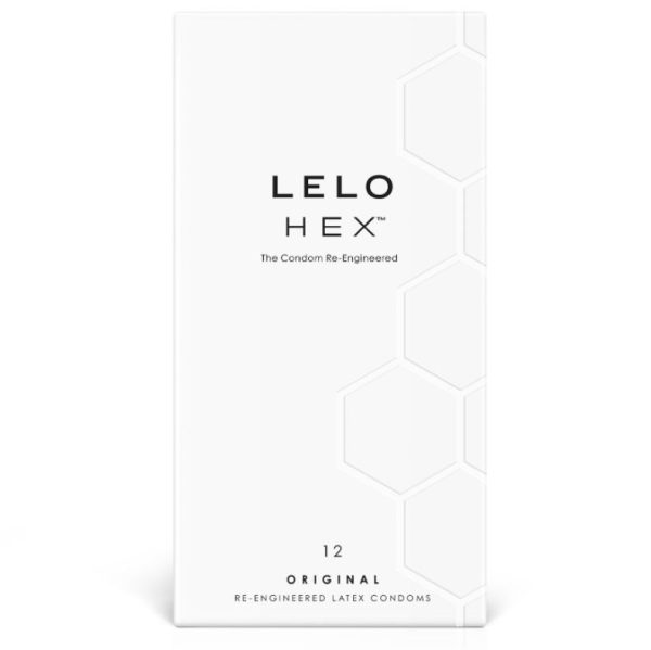 LELO - HEX PRESERVATIVO CAJA 12 UDS