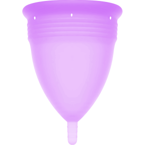 STERCUP - COPA MENSTRUAL FDA SILICONA LILA - TALLA S