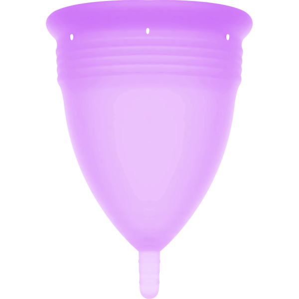 STERCUP - COPA MENSTRUAL FDA SILICONA LILA - TALLA S