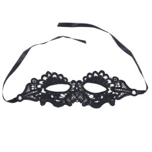 QUEEN LINGERIE - ANTIFAZ NEGRO TALLA ÚNICA