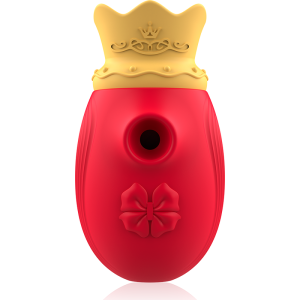 INTENSE - ESTIMULADOR CLÍTORIS 10 MODOS DE SUCCIÓN Y LICKING - ROJO