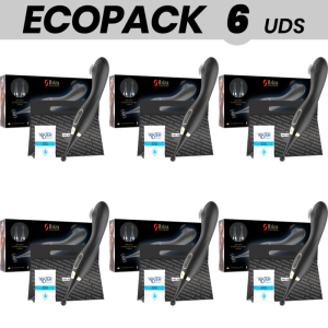 ECOPACK 6 UDS - IBIZA ESTIMULADOR DE CLITORIS INTERCAMBIABLES Y PULSATION VIBRADOR C PUNTO G
