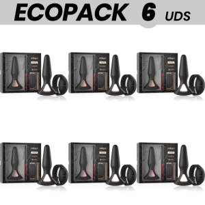 ECOPACK 6 UDS - ANBIGUO WATCHME CONTROL REMOTO VIBRADOR PLUG ANAL ALEXANDRU