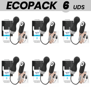 ECOPACK 6 UDS - BRILLY GLAM IAN ESTIMULADOR CONTROL REMOTO