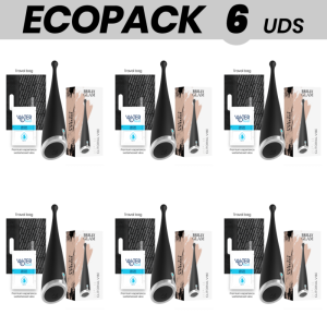 ECOPACK 6 UDS - BRILLY GLAM SPOT VIBE VIBRADOR CLITORIAL ORGASMICO SILICONA NEGRO