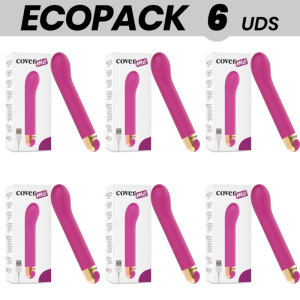 ECOPACK 6 UDS - COVERME G-SPOT VIBRATOR 10 VELOCIDADES