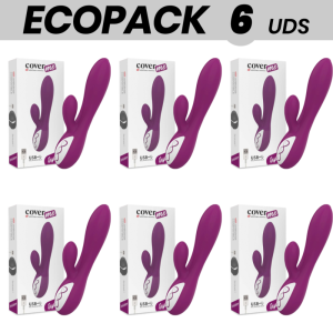 ECOPACK 6 UDS - COVERME TAYLOR VIBRADOR COMPATIBLE CON WATCHME WIRELESS TECHNOLOGY