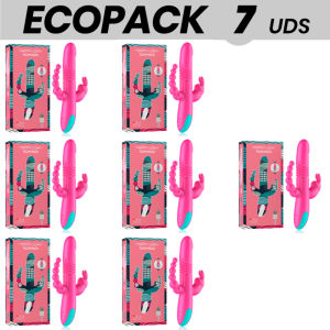 ECOPACK 6 UDS - HAPPY LOKY UDS DONALD TRIPLE ESTIMULACIÓN: ANAL, PUNTO G & CLÍTORIS COMPATIBLE CON WATCHME WIRELESS TECHNOLOGY