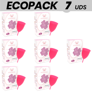 ECOPACK 7 UDS - INTIMICHIC COPA MENSTRUAL SILICONA MEDICA L