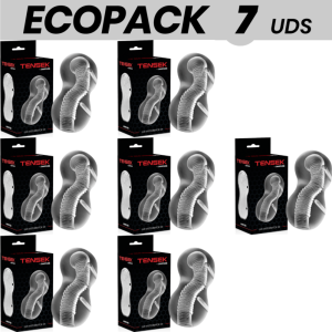 ECOPACK 7 UDS - JAMYJOB EXTREME MASTURBADOR TENSEK 3 TRANSPARENTE