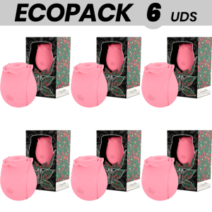 ECOPACK 6 UDS - MIA ROSE SUCCIONADOR CLÍTORIS POR ONDAS EDICIÓN LIMITADA - ROSA