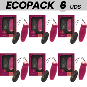 ECOPACK 6 UDS - RITHUAL ESHA HUEVO CONTROL REMOTO SISTEMA ROTACIÓN + VIBRACIÓN