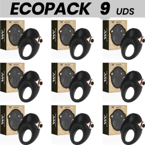 ECOPACK 9 UDS - WOMANVIBE THOR ANILLO VIBRADOR SILICONA