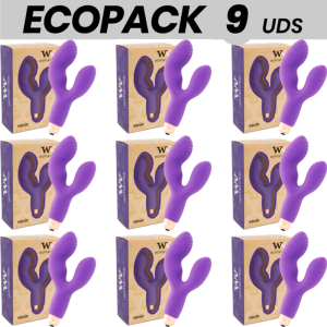 ECOPACK 6 UDS - WOMANVIBE VANIX VIBRADOR ESTIMULADOR SILICONA