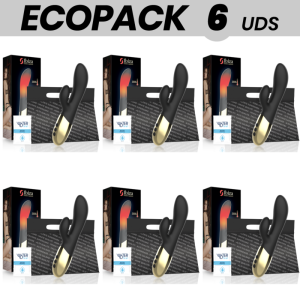 ECOPACK 6 UDS - IBIZA VIBRADOR RABBIT EFECTO CALOR