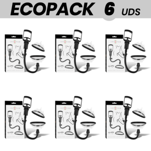 ECOPACK 6 UDS - INTENSE PUMP SUCCIONADOR VAGINA MANUAL MUJER