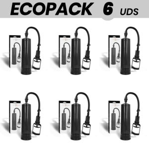 ECOPACK 6 UDS - INTENSE PUMP BOMBA NEGRA 01