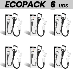 ECOPACK 6 UDS - INTENSE PUMP SUCCIONADOR PEZONES MUJER