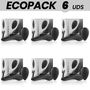 ECOPACK 6 UDS - BLACK&SILVER PRESTON PANTIE MAGNETICO VIBRADOR SILICONA REMOTO