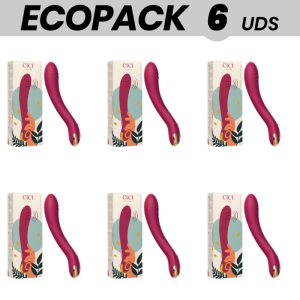 ECOPACK 6 UDS - CICI BEAUTY PREMIUM SILICONE G-SPOT VIBRATOR
