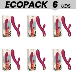 ECOPACK 6 UDS - CICI BEAUTY PREMIUM SILICONE RABBIT VIBRATOR