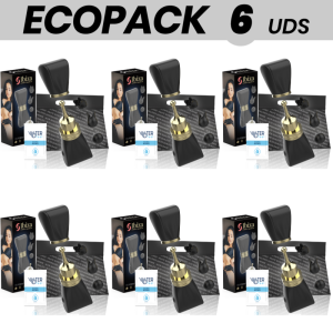 ECOPACK 6 UDS - IBIZA SET ESTIMULADOR CLITORIS LAZO CON 3 CABEZALES