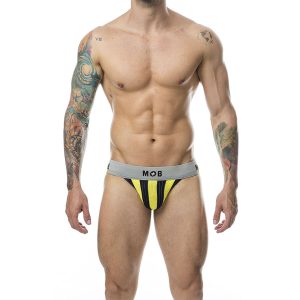 MOB - JOCK CLASICO STRIPE AMARILLO TALLA L