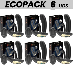 ECOPACKS 6 UDS - IBIZA VIBRADOR WEARABLE CON ESTIMULACIÓN PUNTO-G Y CLÍTORIS CON CONTROL REMOTO