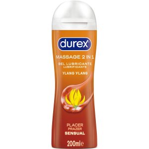 DUREX - GEL LUBRICANTE DE MASAJE SENSUAL YLANG YLANG 200 ML