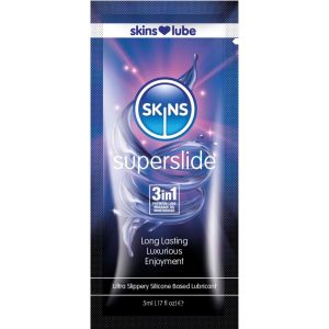 SKINS - SUPERSLIDE LUBRICANTE BASE DE SILICONA MONODOSIS 5 ML