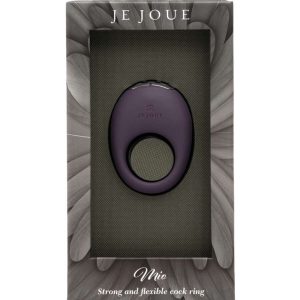 JE JOUE - MIO ANILLO PARA EL PENE VIBRADOR FUERTE Y FLEXIBLE MORADO