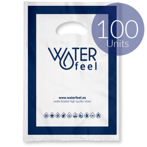 WATERFEEL - 100 BOLSAS PLASTICO PEQUEÑAS 25 X 35 CM